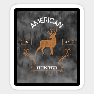 American Hunter 1987 - Buck Sticker